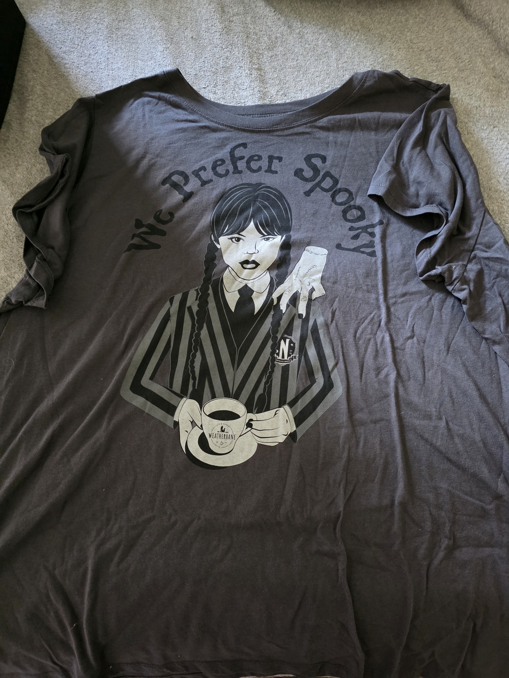 torrid Charcoal 'We Prefer Spooky' Graphic Tee